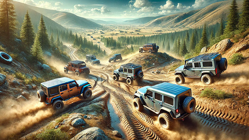 مبانی آفرود و آشنایی با خودروهای 4×4 مبانی آفرود و آشنایی با خودروهای 4×4