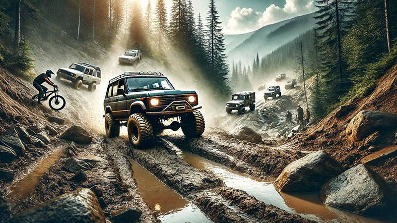 دوره متوسط آفرود و آشنایی با خودروهای 4×4 دوره متوسط آفرود و آشنایی با خودروهای 4×4